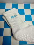 Custom Name Grip Socks