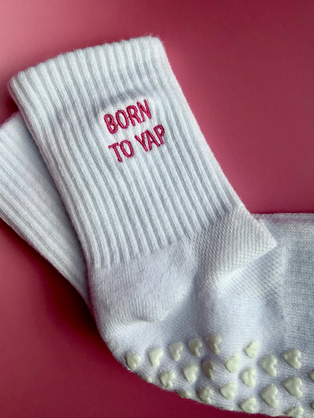 Born to Yap Grip Socks