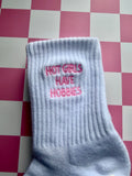 Hot Girls Have Hobbies Grip Socks