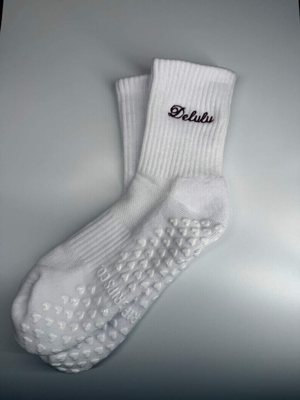 Delulu Grip Socks